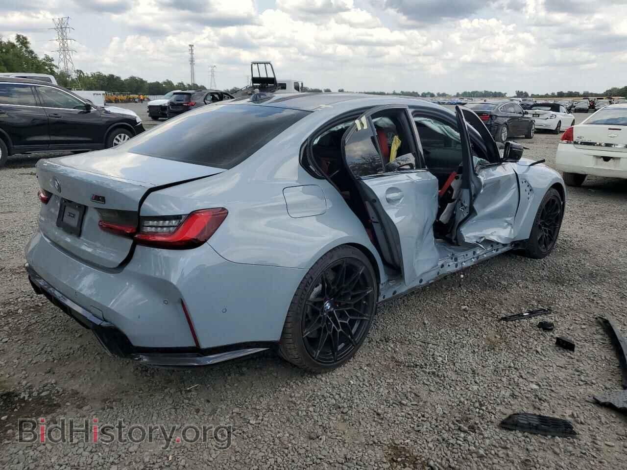 2024 BMW M3 - VIN: WBS43AY08RFT30099 - Фото 3
