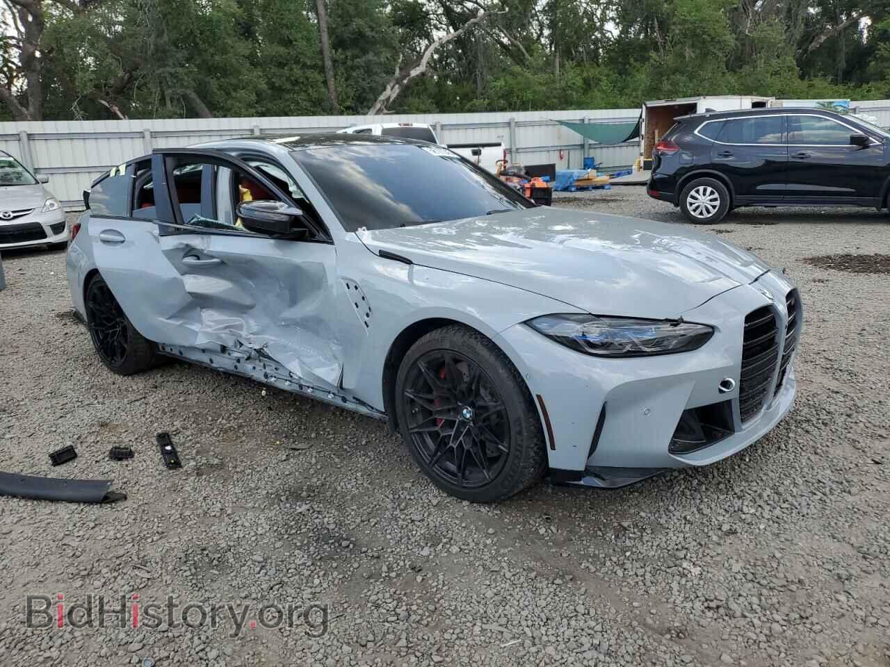 2024 BMW M3 - VIN: WBS43AY08RFT30099 - Фото 4