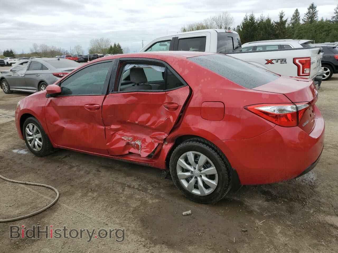 2014 TOYOTA COROLLA - VIN: 2T1BURHE3EC173915 - Фото 2