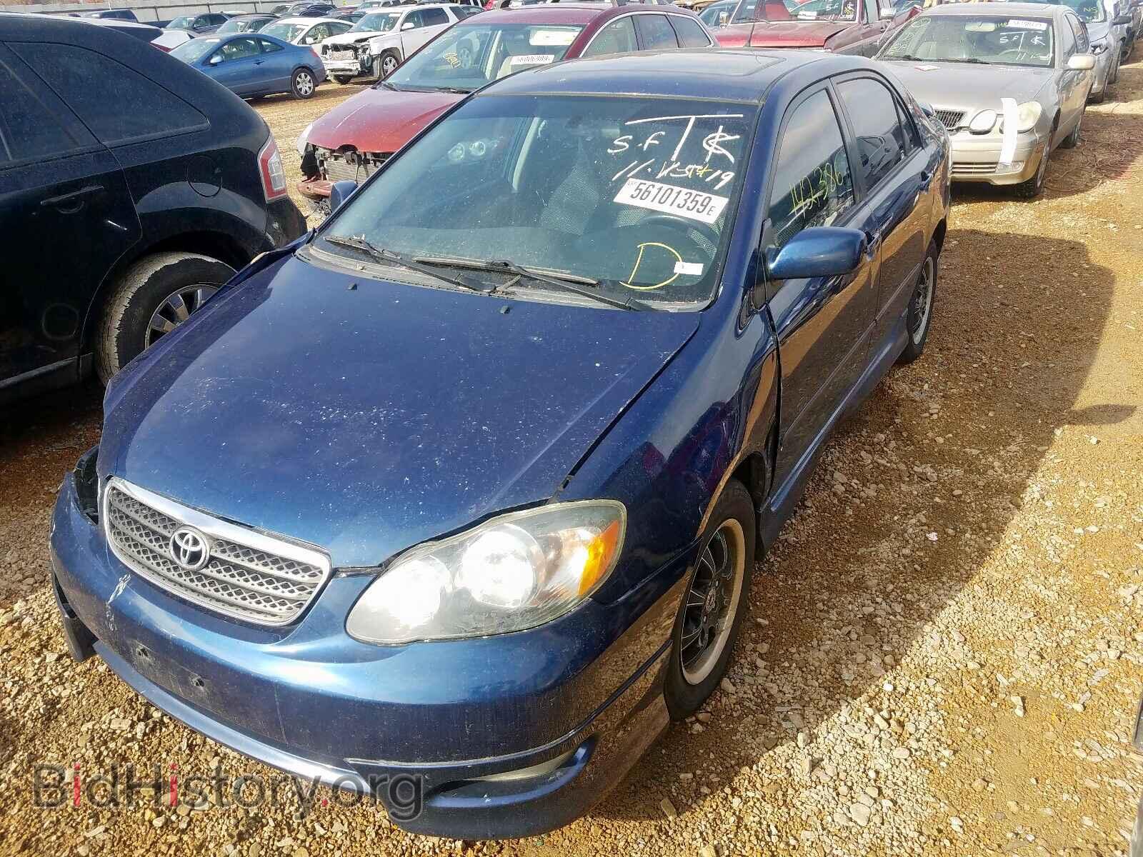 2007 TOYOTA COROLLA - VIN: 2T1BR32E67C760121 - Фото 2
