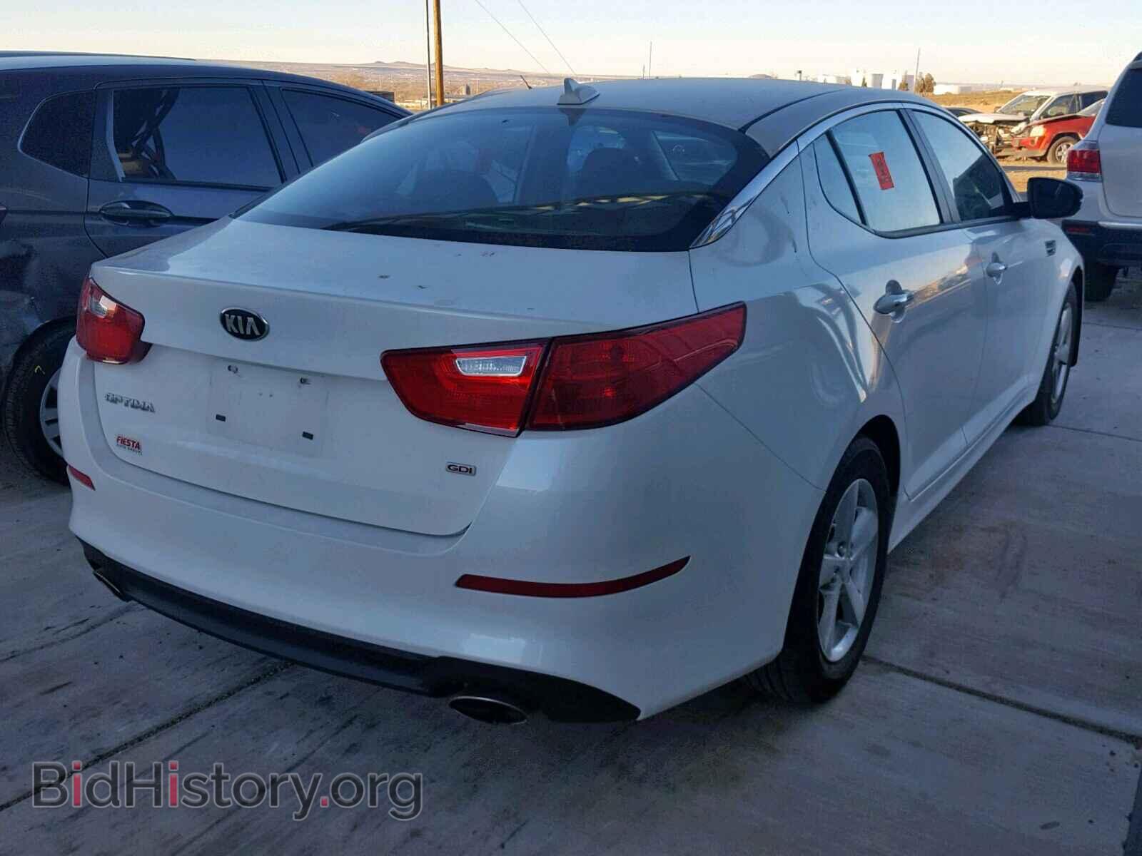 2015 KIA OPTIMA - VIN: KNAGM4A71F5659834 - Photo 4