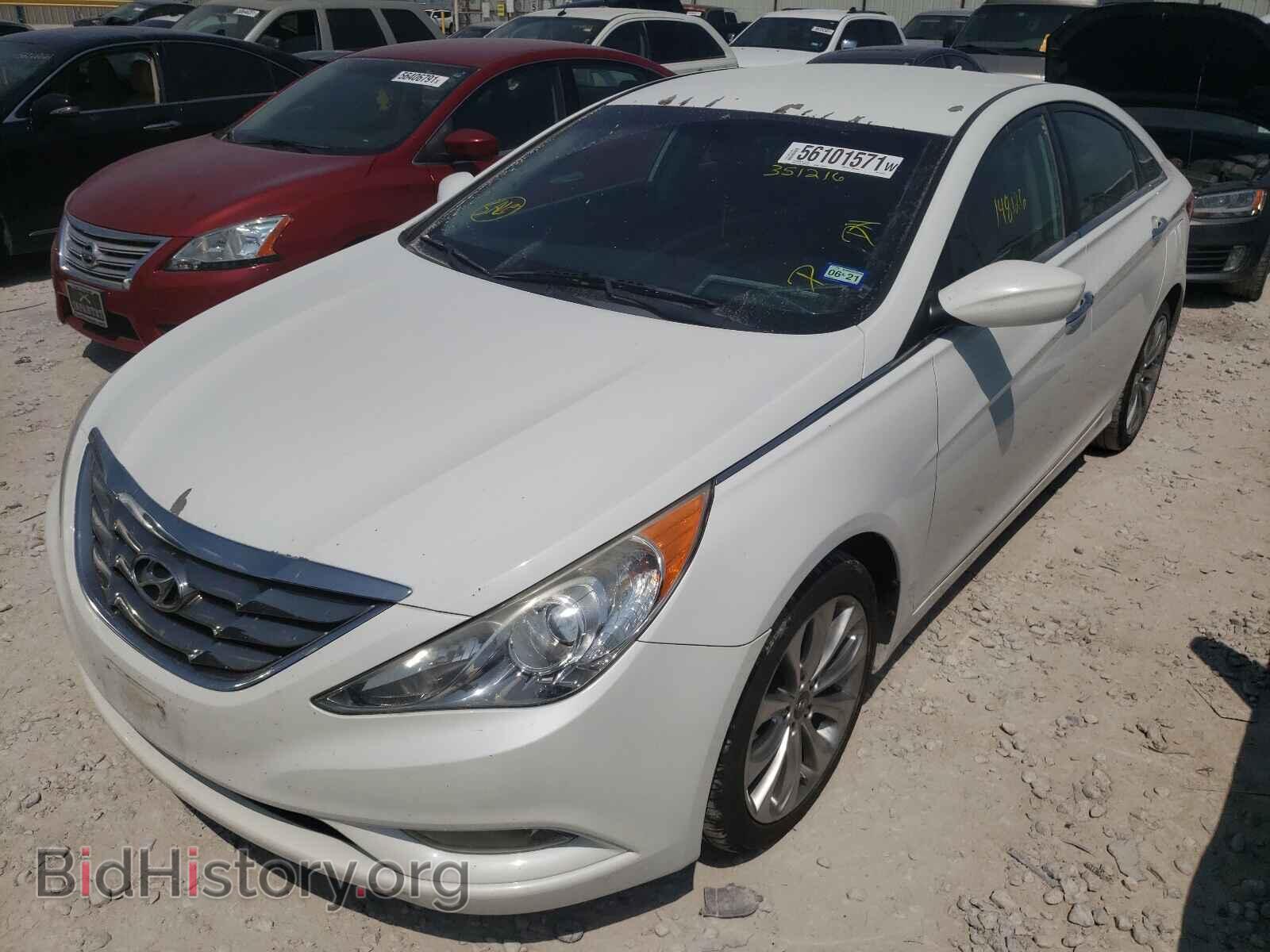 2012 HYUNDAI SONATA - VIN: 5NPEC4AC5CH351216 - Фото 2