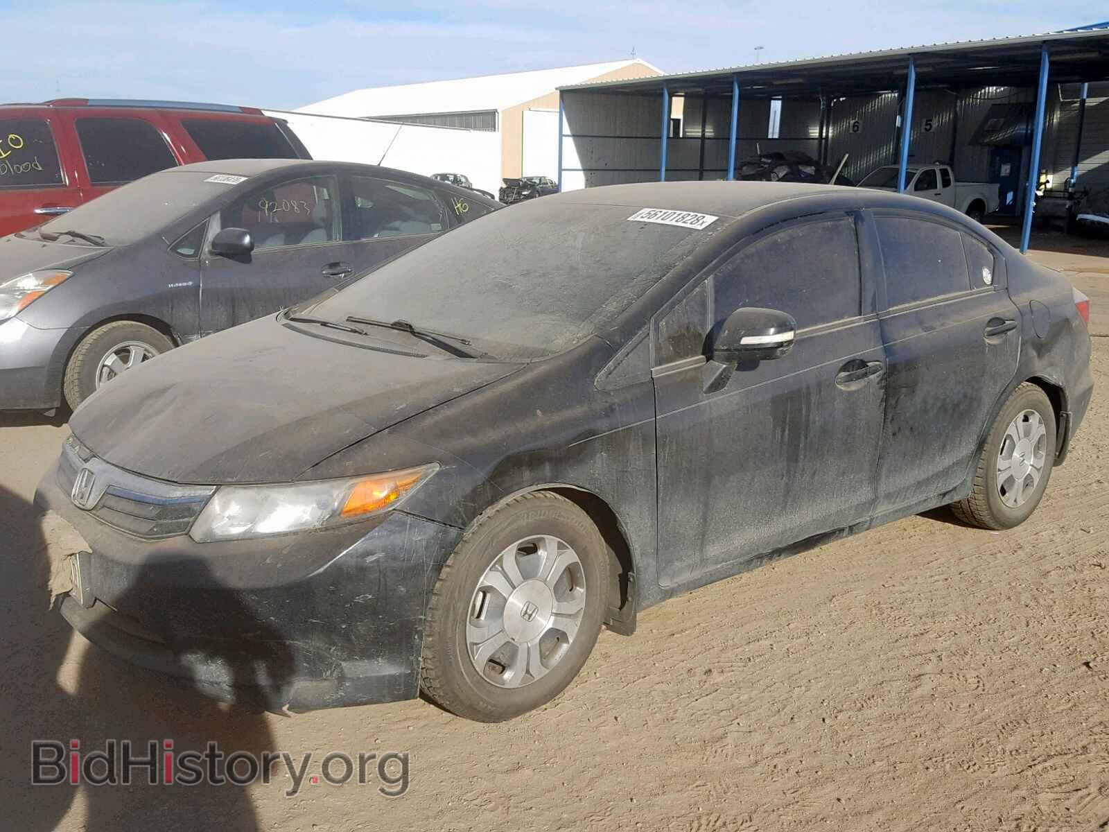 2012 HONDA CIVIC - VIN: JHMFB4F30CS000665 - Фото 2