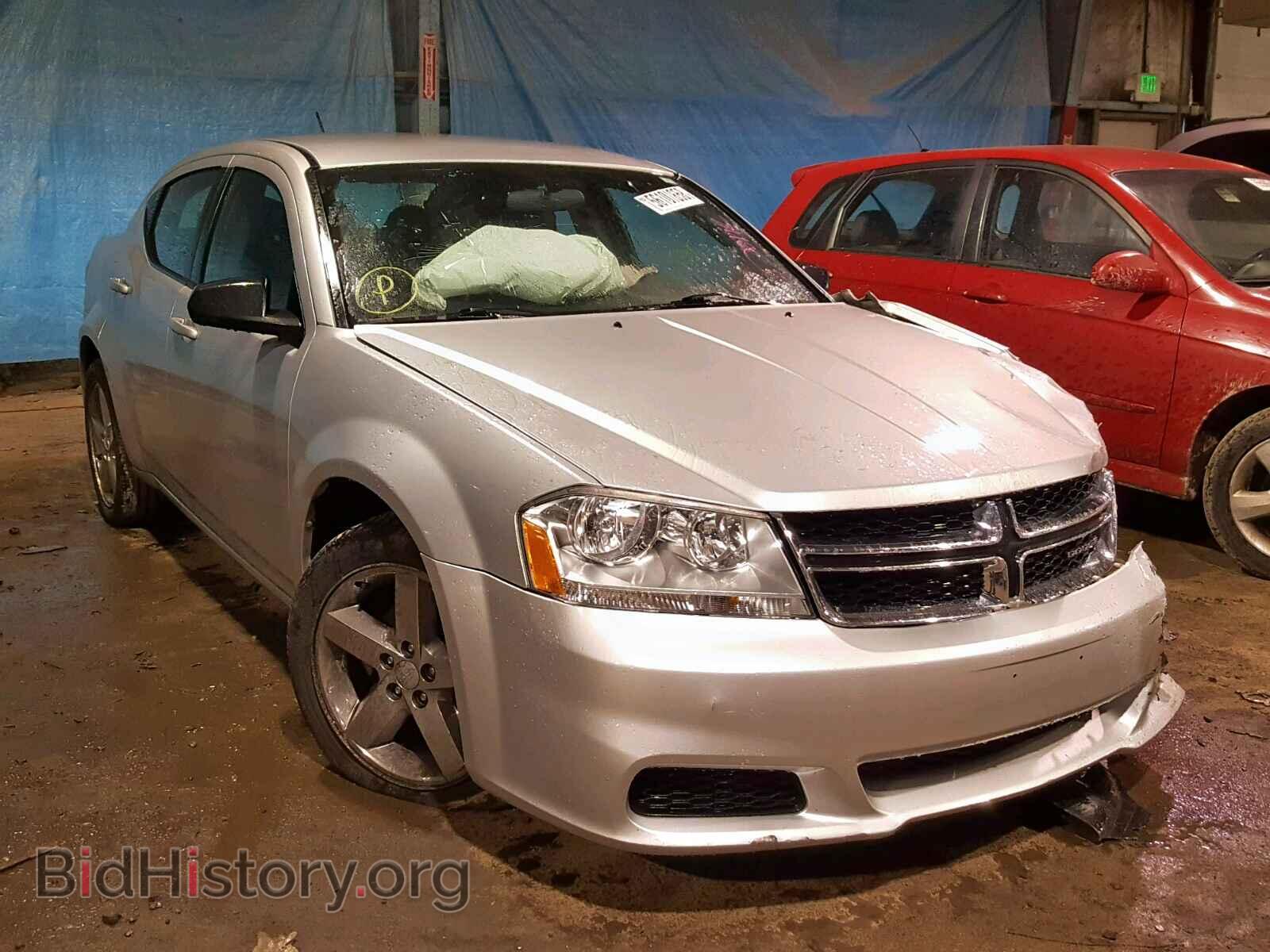 Photo 1C3CDZAB9CN141831 - DODGE AVENGER 2012