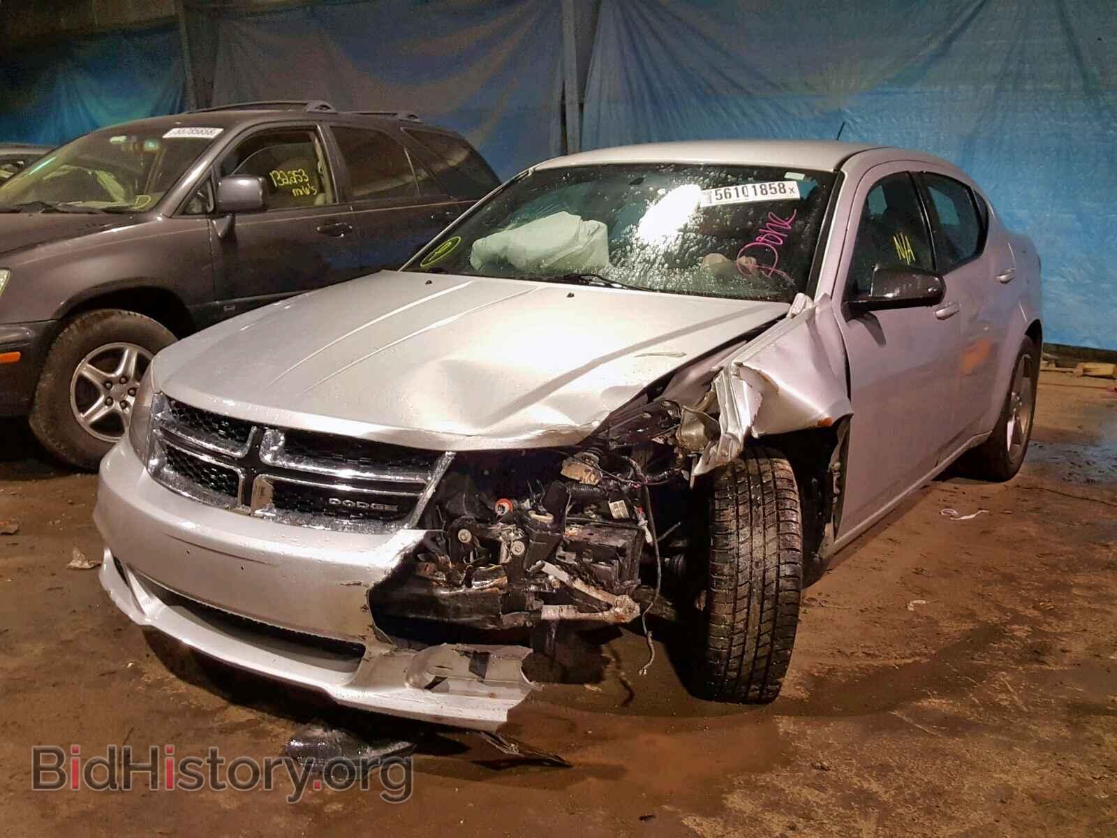 2012 DODGE AVENGER - VIN: 1C3CDZAB9CN141831 - Фото 2