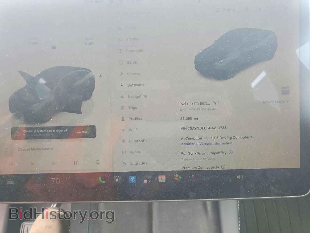 2024 TESLA MODEL Y - VIN: 7SAYGDED5RA313738 - Фото 9