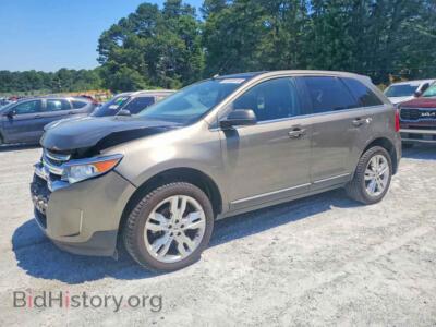 2013 Ford EDGE Limited, brown — VIN 2FMDK3KC7DBA79137, Copart