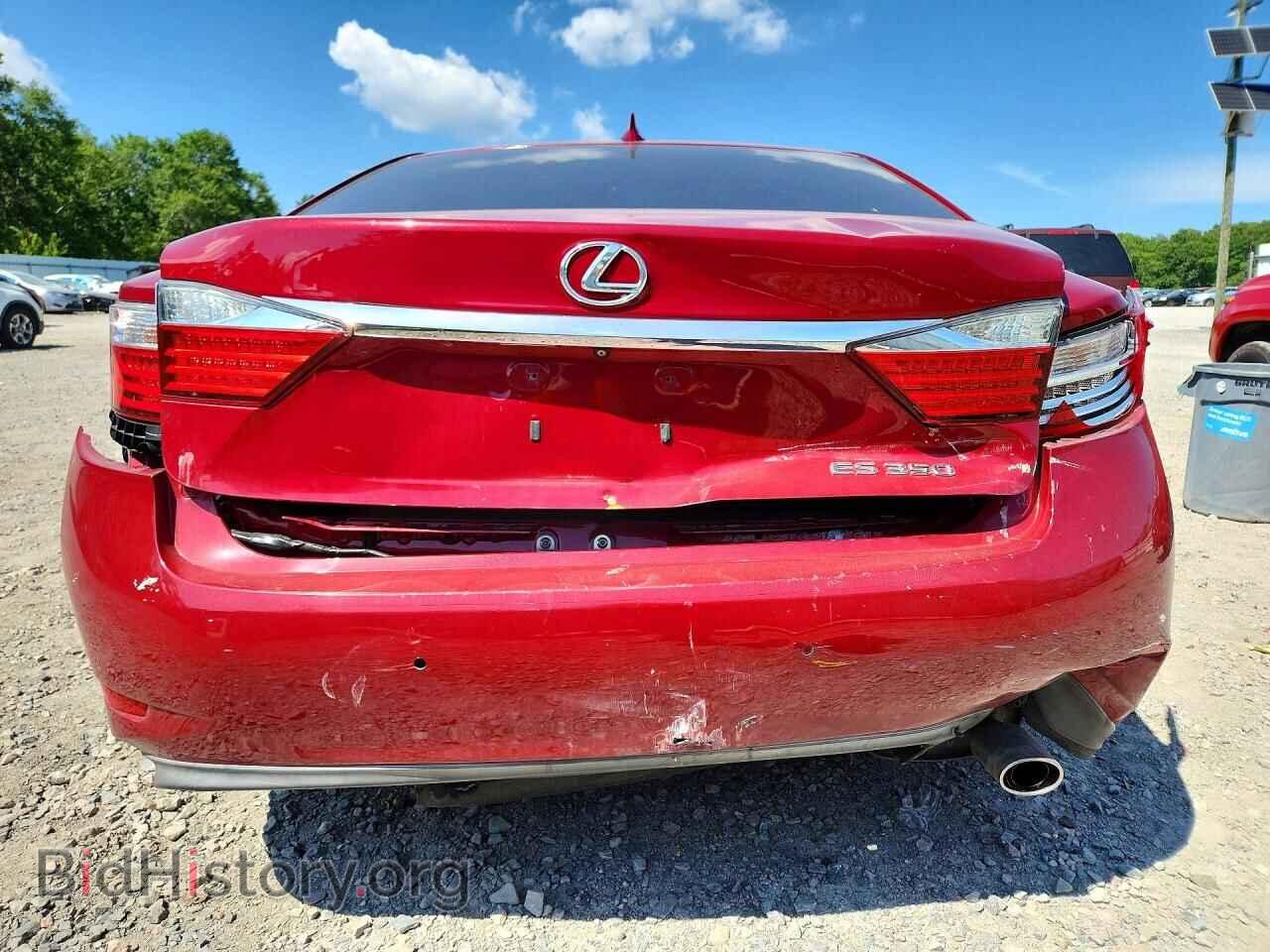 2015 LEXUS ES350 - VIN: JTHBK1GG9F2165391 - Фото 6