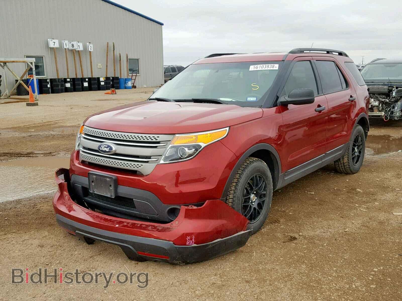 2013 FORD EXPLORER - VIN: 1FM5K8B86DGB05975 - Фото 2