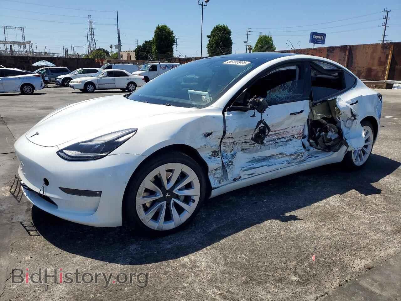 Фотография 5YJ3E1EB5MF862457 - TESLA MODEL 3 2021