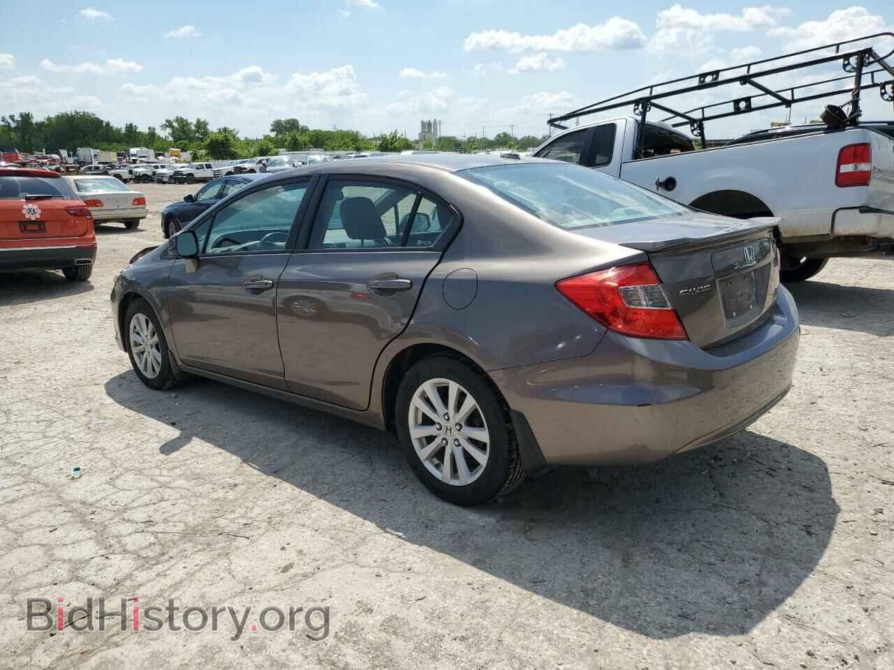 2012 HONDA CIVIC - VIN: 2HGFB2F9XCH569302 - Фото 2