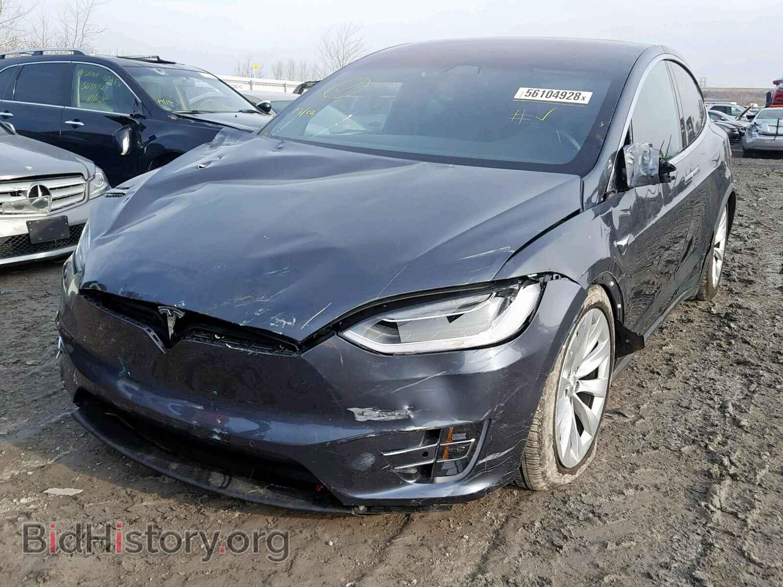 2018 TESLA MODEL X - VIN: 5YJXCAE21JF099775 - Photo 2