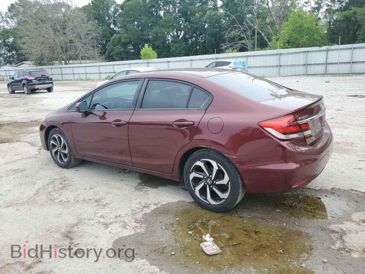 2015 HONDA CIVIC - VIN: 2HGFB2F50FH513645 - Фото 2