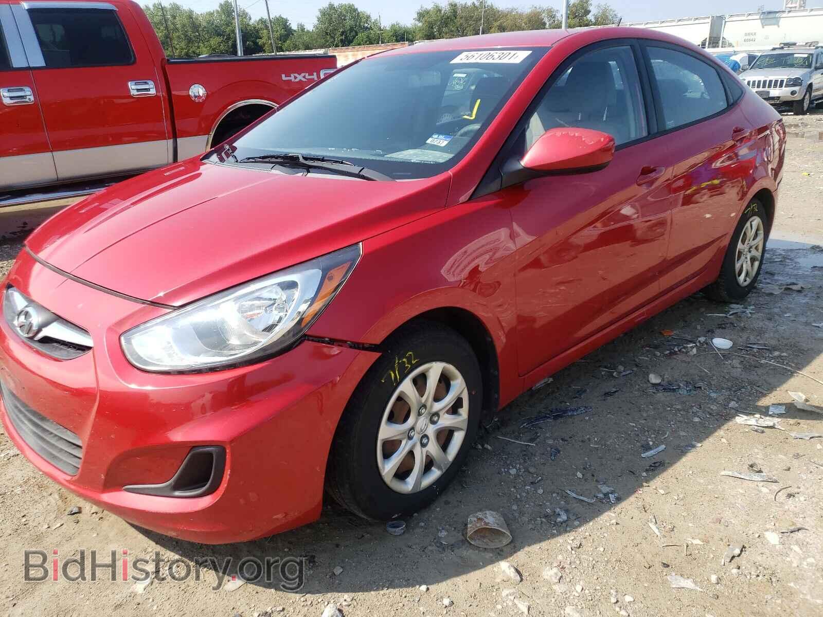 2012 HYUNDAI ACCENT - VIN: KMHCT4AE4CU254793 - Фото 2