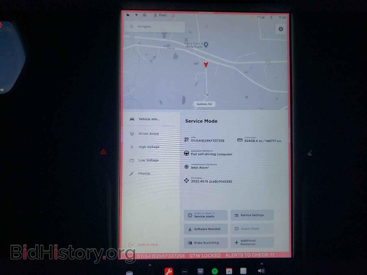 2019 TESLA MODEL S - VIN: 5YJSA1E29KF337258 - Фото 9