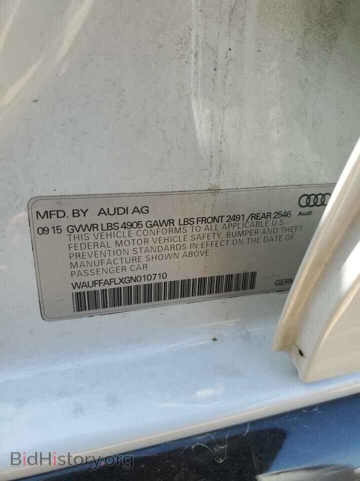 2016 AUDI A4 - VIN: WAUFFAFLXGN010710 - Фото 12