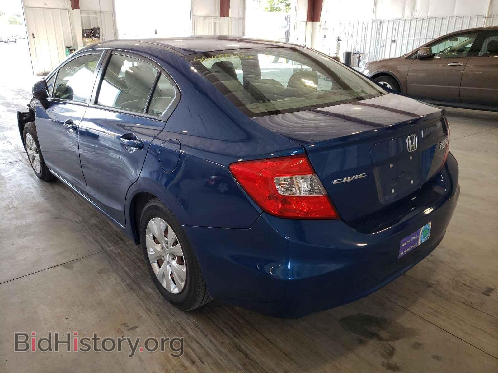 2012 HONDA CIVIC - VIN: 2HGFB2F55CH501194 - Фото 3