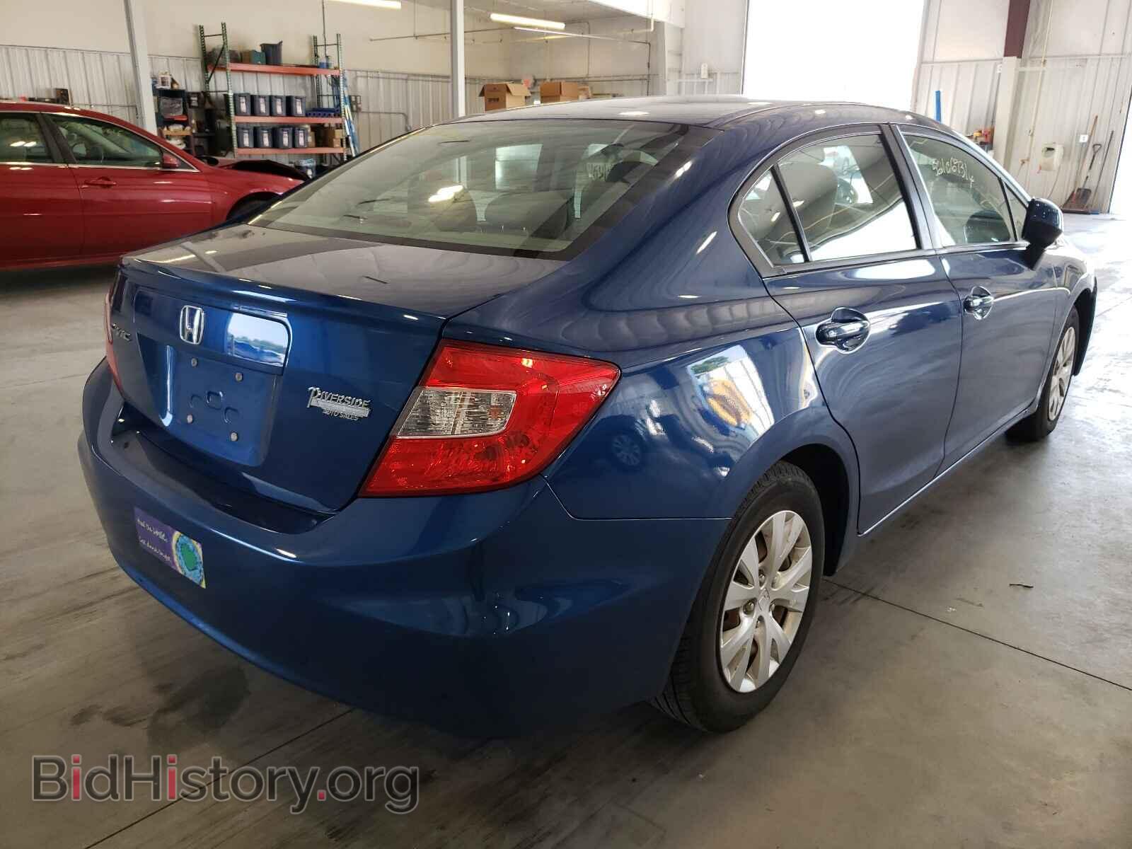 2012 HONDA CIVIC - VIN: 2HGFB2F55CH501194 - Фото 4