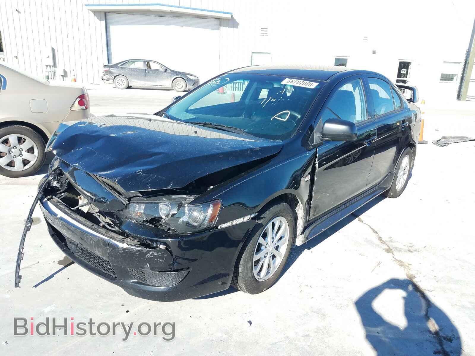 2014 MITSUBISHI LANCER - VIN: JA32U2FU6EU007908 - Фото 2