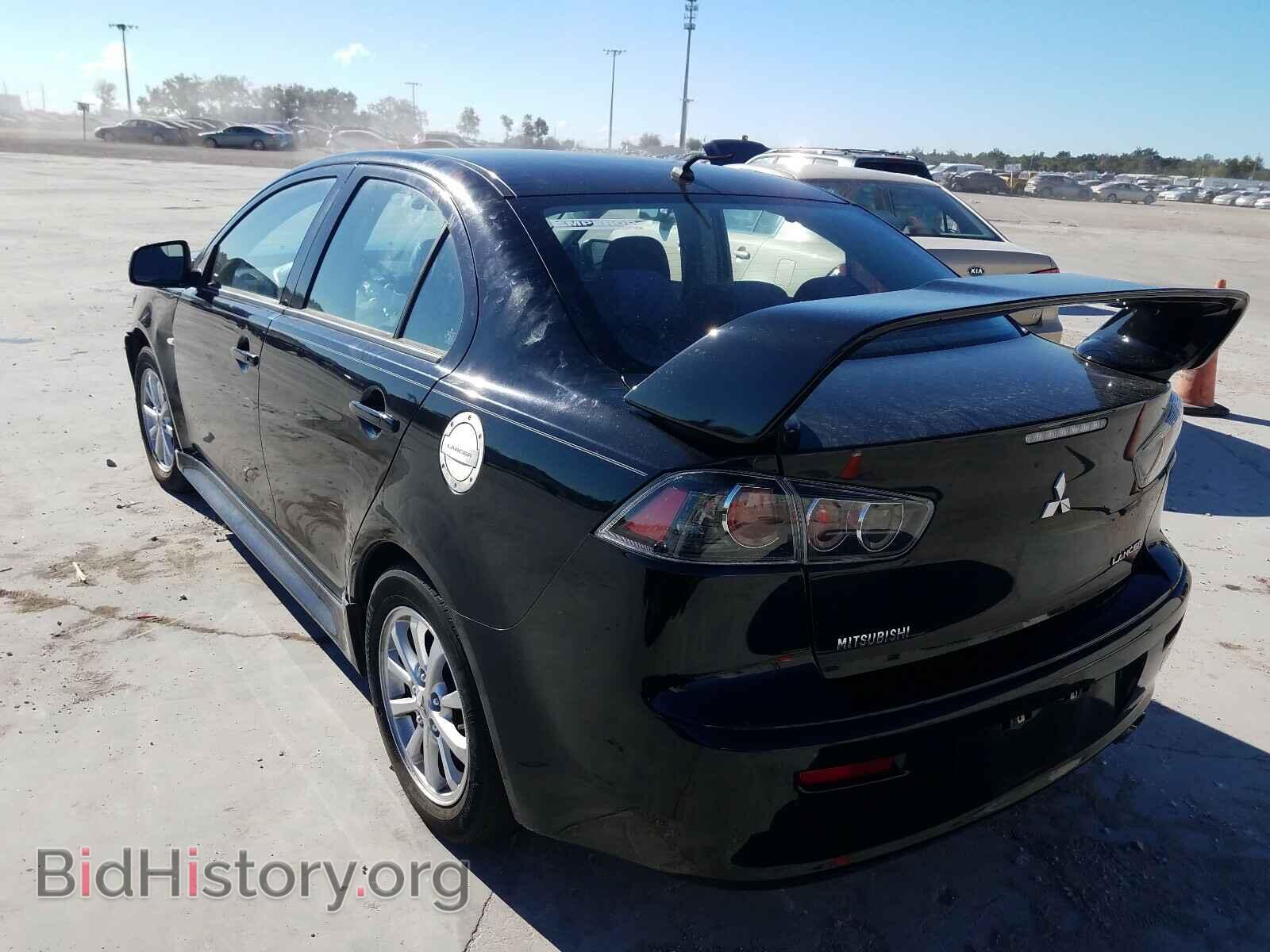 2014 MITSUBISHI LANCER - VIN: JA32U2FU6EU007908 - Фото 3