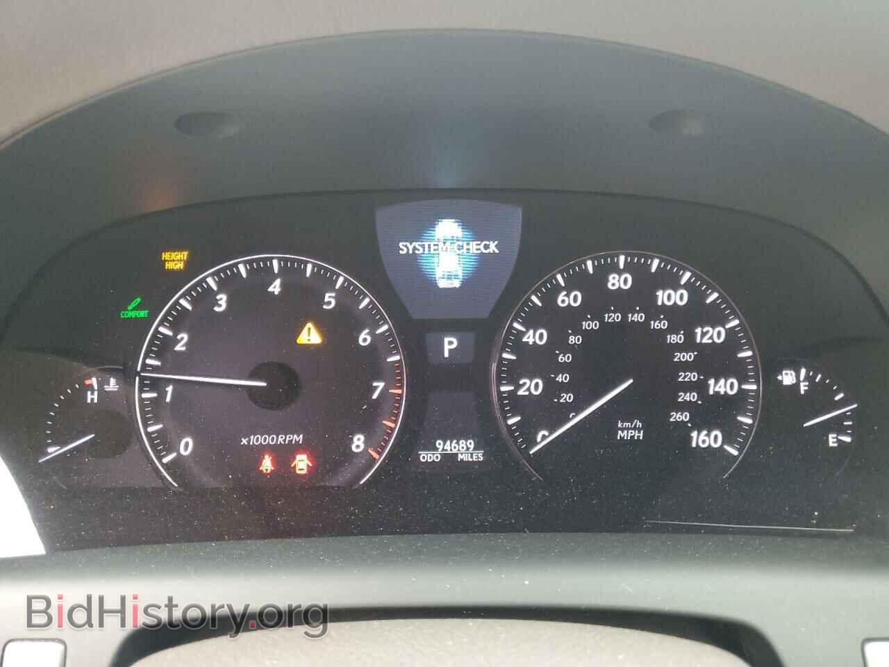 2010 LEXUS LS460 - VIN: JTHCL5EF9A5007420 - Photo 9