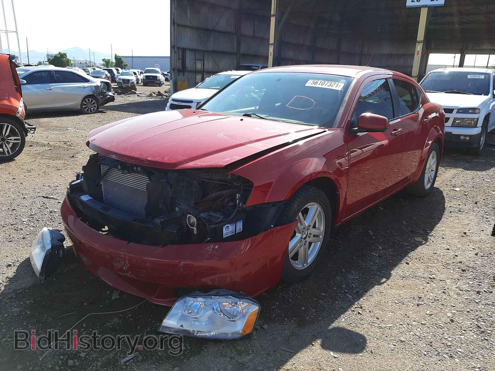 2011 DODGE AVENGER - VIN: 1B3BD1FB0BN509377 - Фото 2