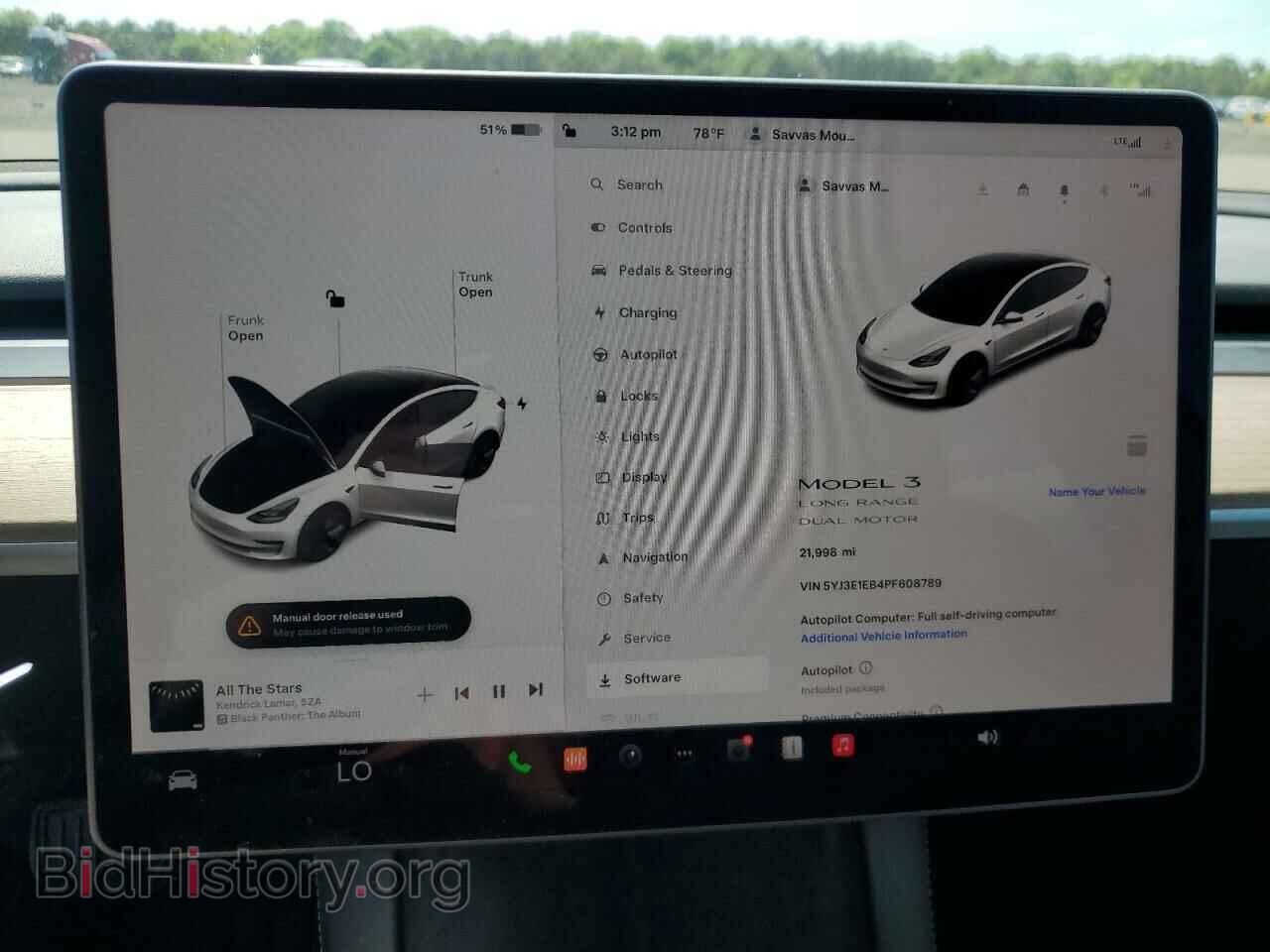 2023 TESLA MODEL 3 - VIN: 5YJ3E1EB4PF608789 - Photo 9