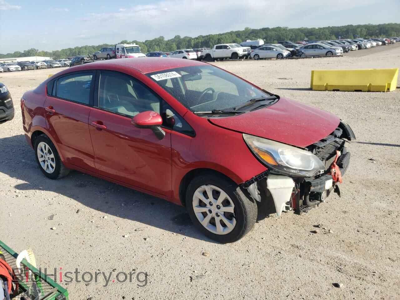 2014 KIA RIO - VIN: KNADM4A35E6352210 - Фото 4