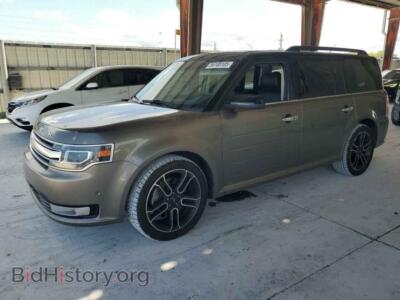 2014 Ford FLEX LIMITED, gray — VIN 2FMGK5D84EBD37147, Copart