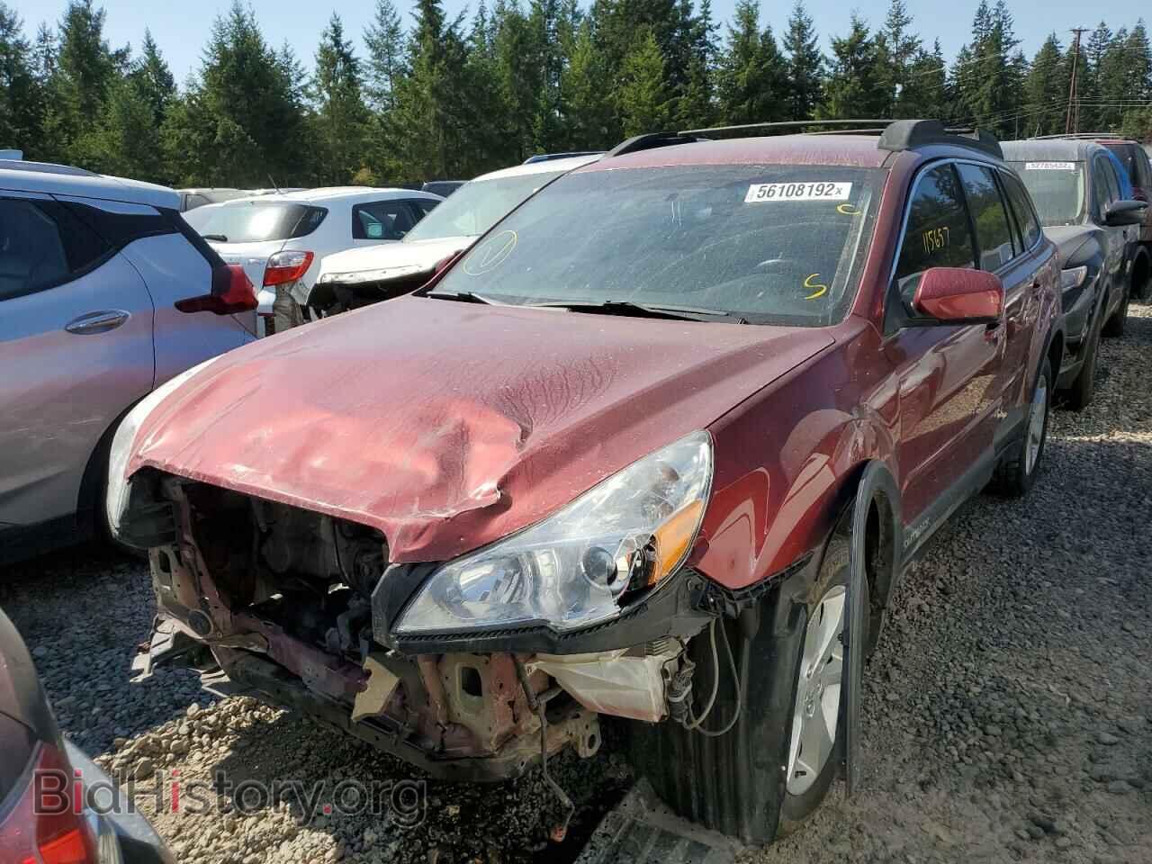 2014 SUBARU OUTBACK - VIN: 4S4BRBCC6E3260050 - Фото 2
