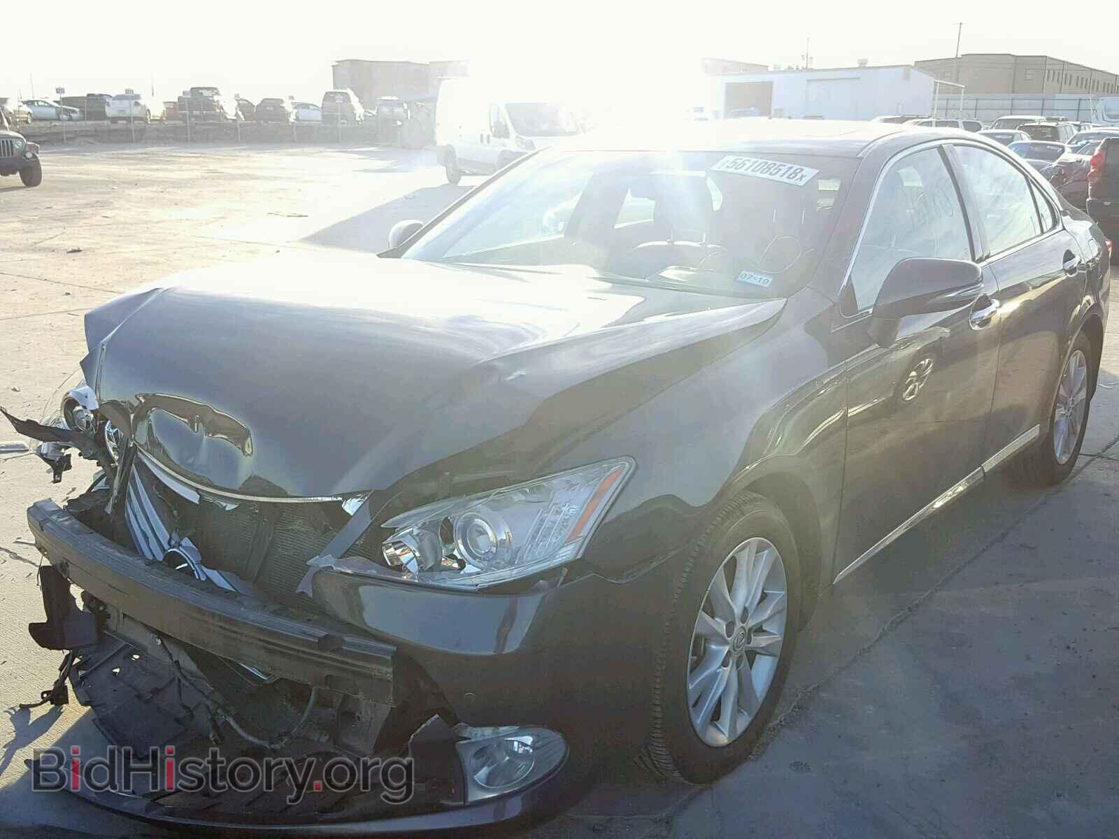 2010 LEXUS ES350 - VIN: JTHBK1EG6A2386121 - Фото 2