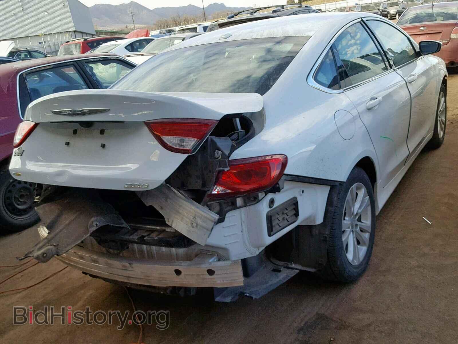 2015 CHRYSLER 200 - VIN: 1C3CCCAB2FN661082 - Фото 4