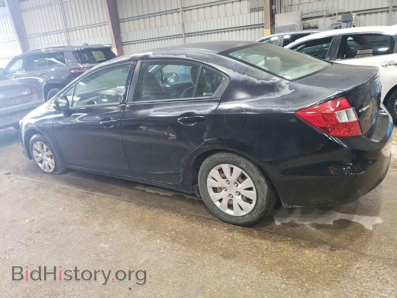 2012 HONDA CIVIC - VIN: 2HGFB2F54CH555229 - Фото 2