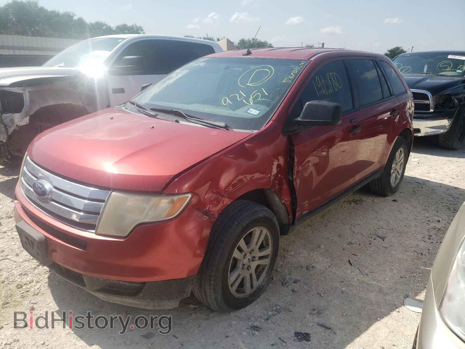 2008 FORD EDGE - VIN: 2FMDK36C68BA21651 - Фото 2