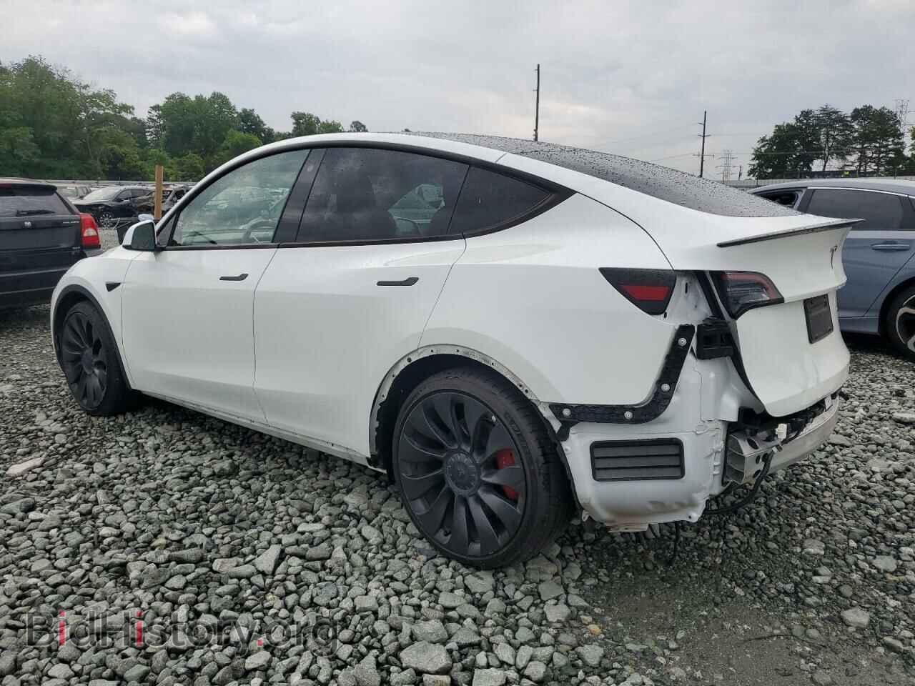 2022 TESLA MODEL Y - VIN: 7SAYGDEF1NF415360 - Фото 2