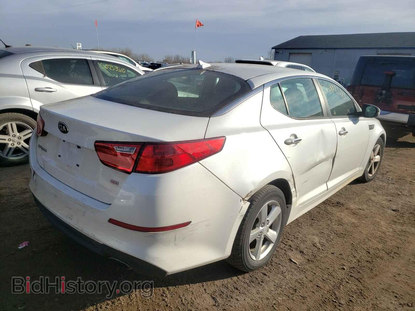2015 KIA OPTIMA - VIN: KNAGM4A74F5654384 - Photo 4
