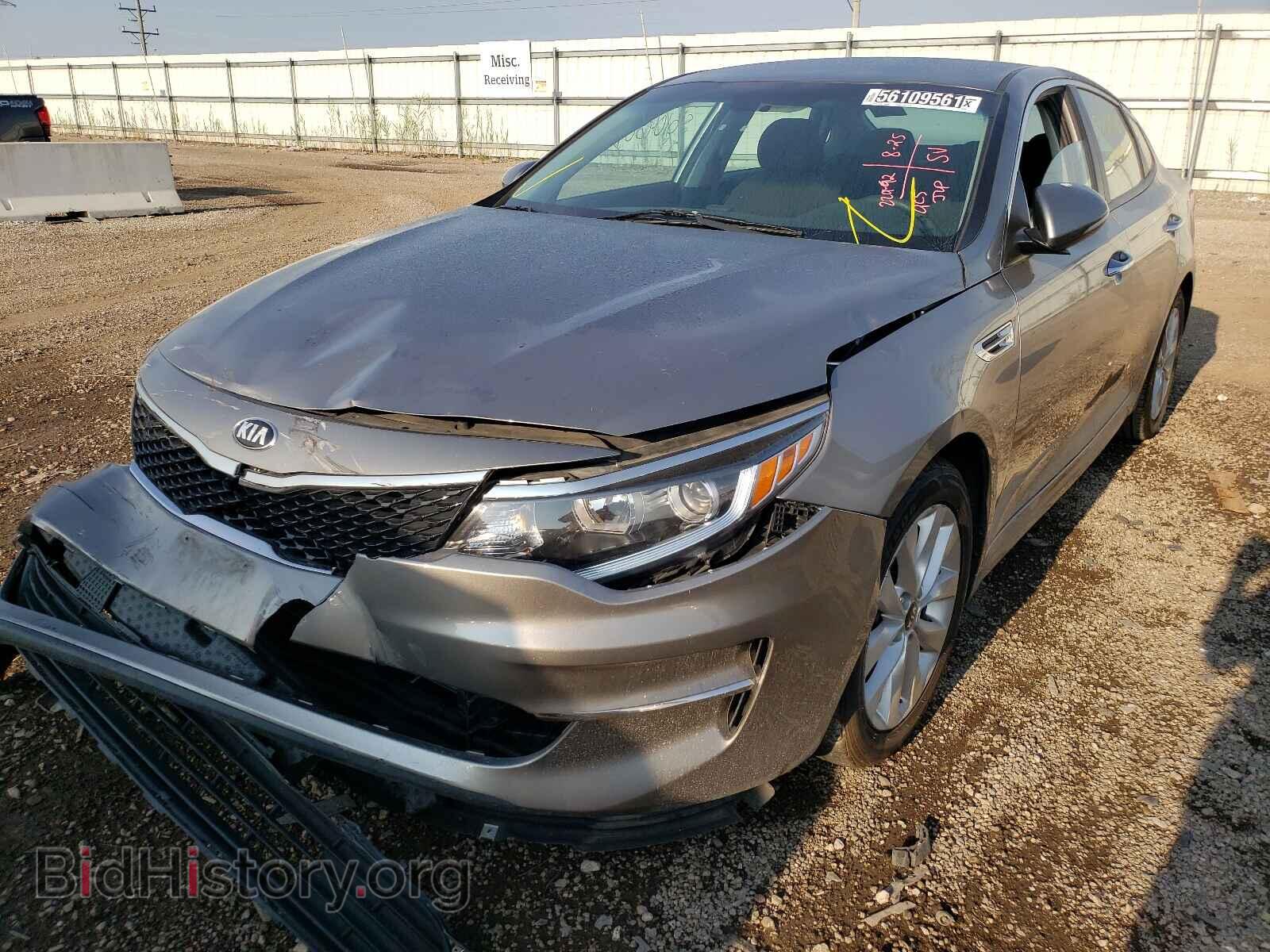 2017 KIA OPTIMA - VIN: 5XXGT4L39HG161296 - Фото 2