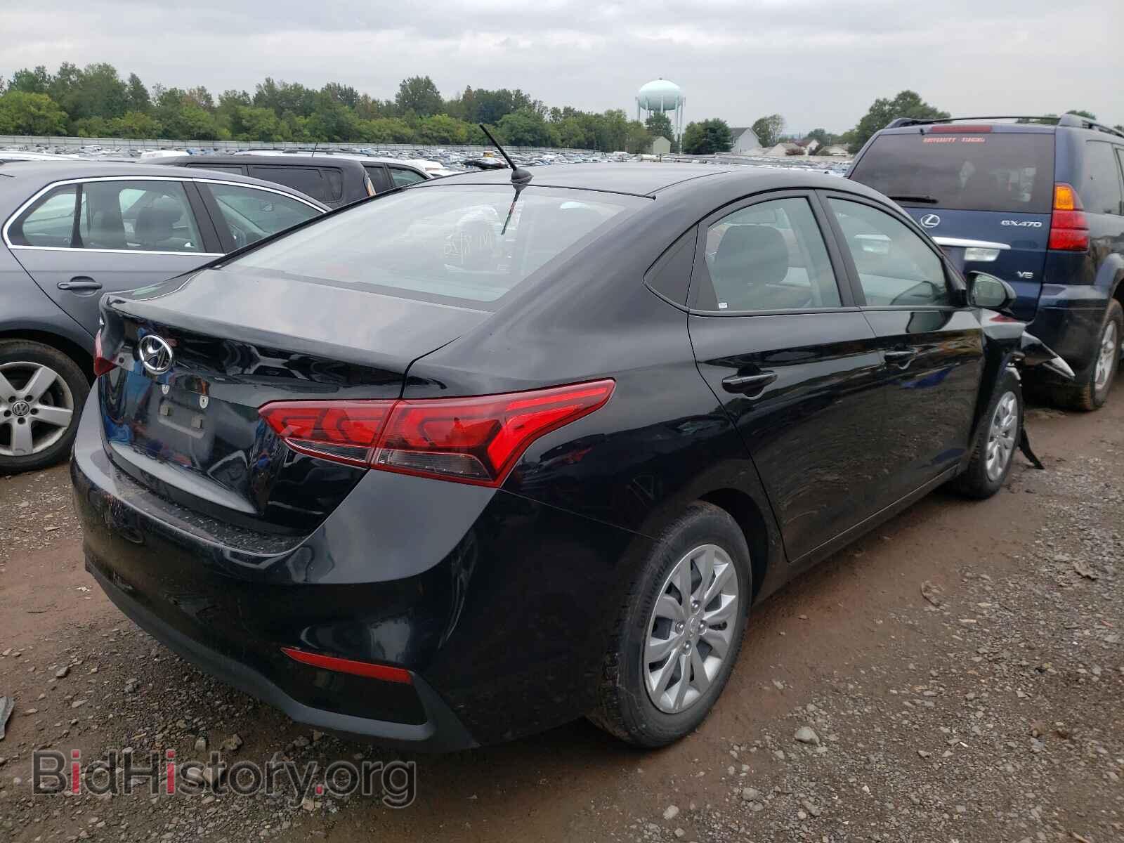 2019 HYUNDAI ACCENT - VIN: 3KPC24A35KE076587 - Фото 4