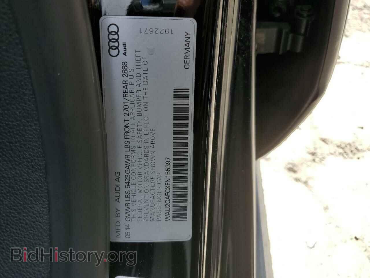 2014 AUDI A7 - VIN: WAU2GAFCXEN155397 - Photo 12