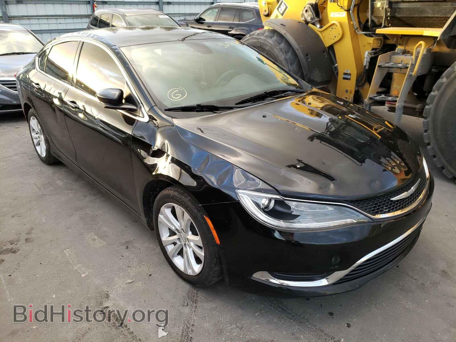 Фотография 1C3CCCAB2FN528550 - CHRYSLER 200 2015