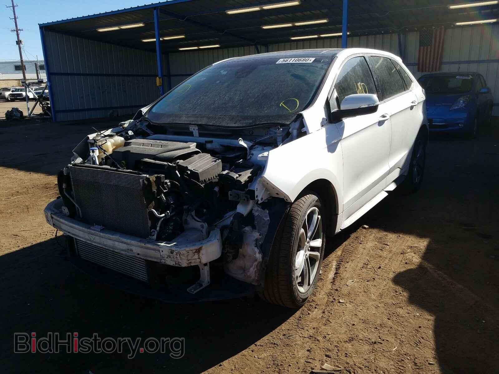 2015 FORD EDGE - VIN: 2FMTK4AP0FBC33874 - Фото 2