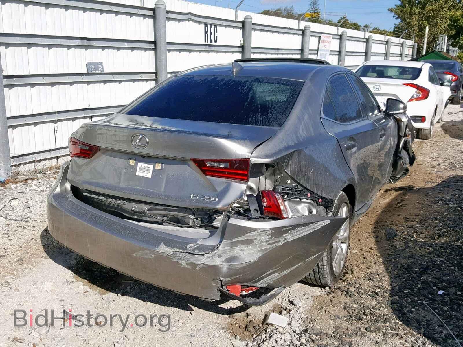 2014 LEXUS IS 250 - VIN: JTHBF1D21E5043182 - Фото 4