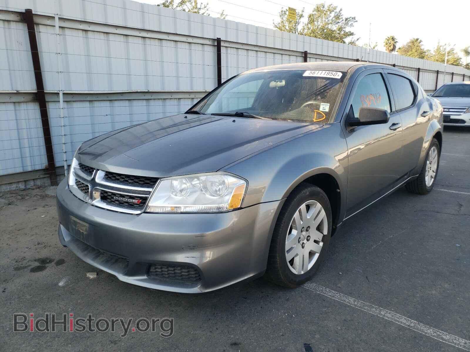 2013 DODGE AVENGER - VIN: 1C3CDZAB2DN503175 - Фото 2