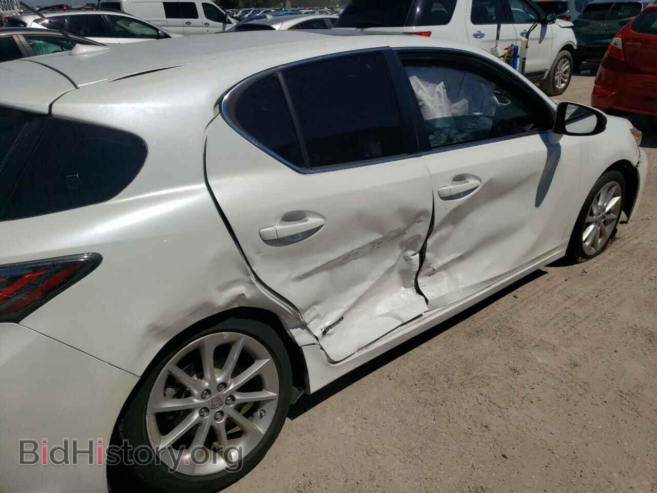 2012 LEXUS CT 200 - VIN: JTHKD5BH9C2120772 - Фото 9