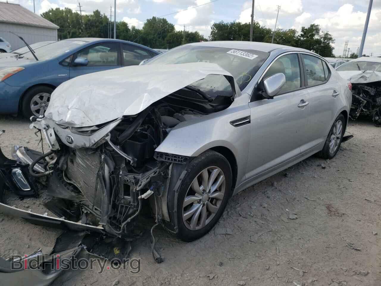 2015 KIA OPTIMA - VIN: 5XXGN4A71FG433837 - Фото 2