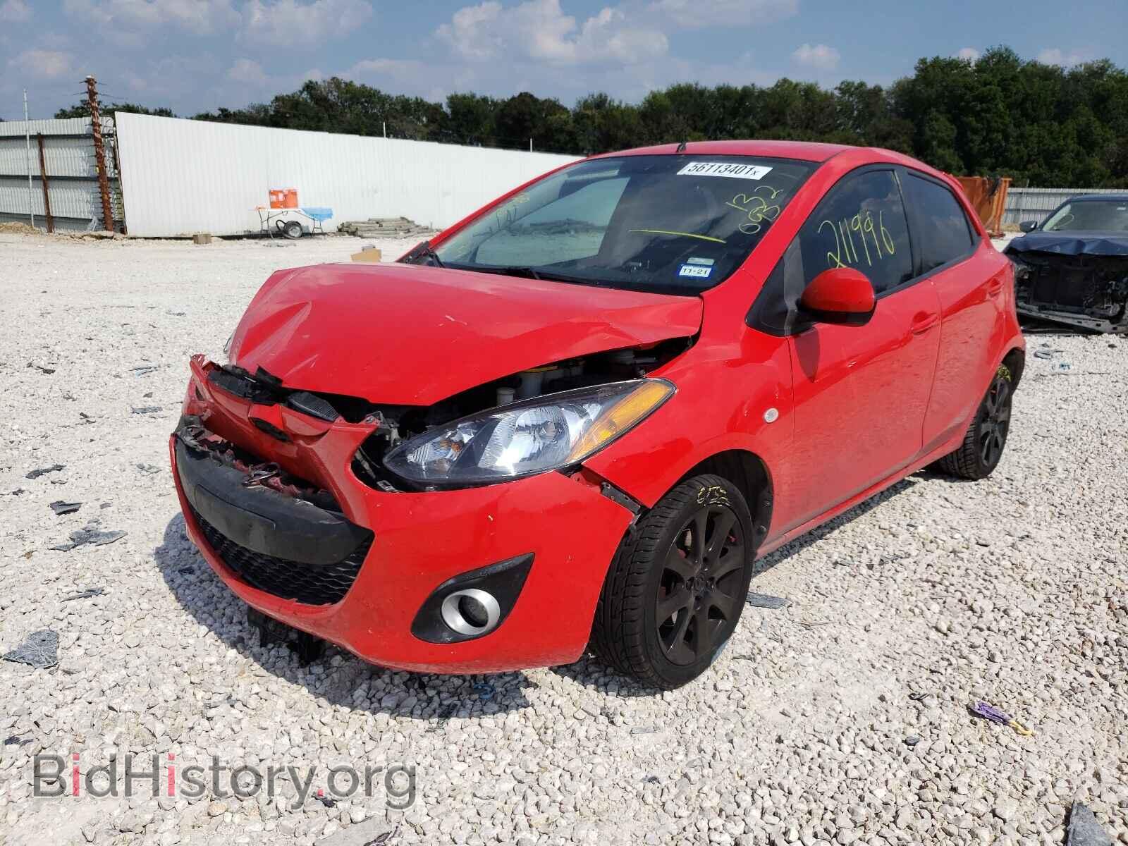 2012 MAZDA 2 - VIN: JM1DE1LY2C0132093 - Photo 2
