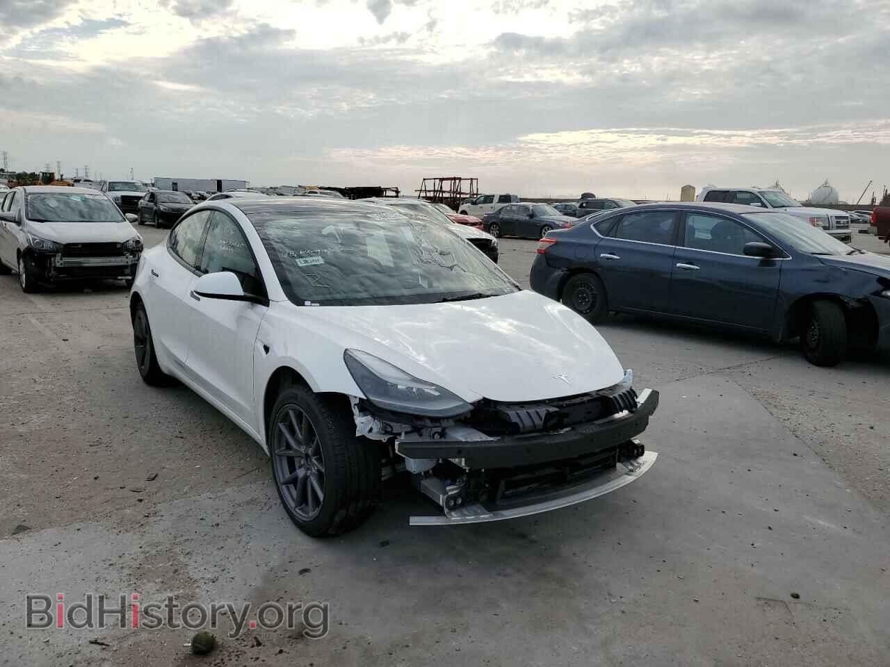 Фотография 5YJ3E1EA2MF087266 - TESLA MODEL 3 2021
