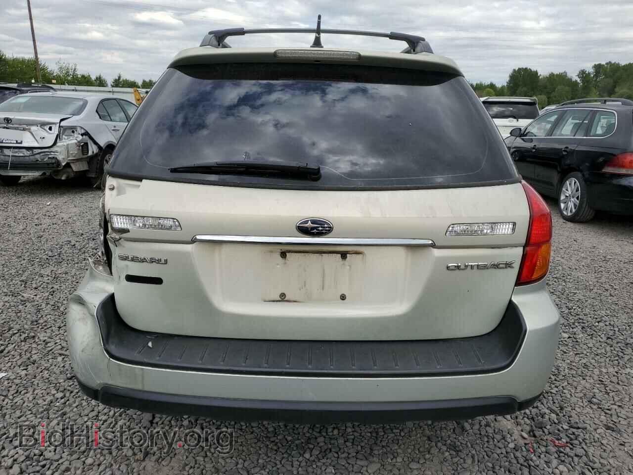 2007 SUBARU OUTBACK - VIN: 4S4BP61C276325400 - Фото 6