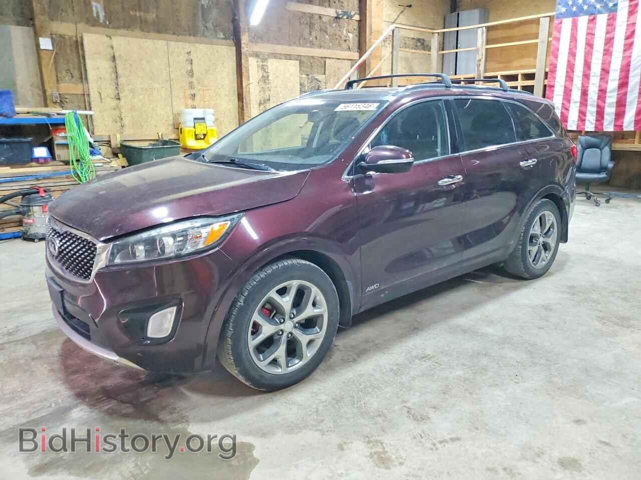 Фотография 5XYPKDA57GG073347 - KIA SORENTO 2016