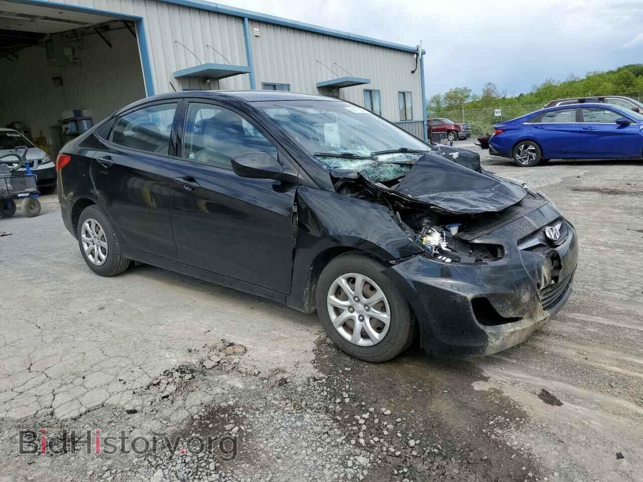 2013 HYUNDAI ACCENT - VIN: KMHCT4AE9DU454229 - Фото 4